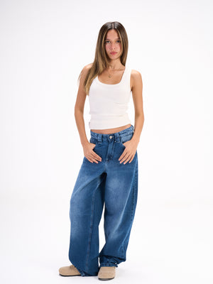 The baggy blue