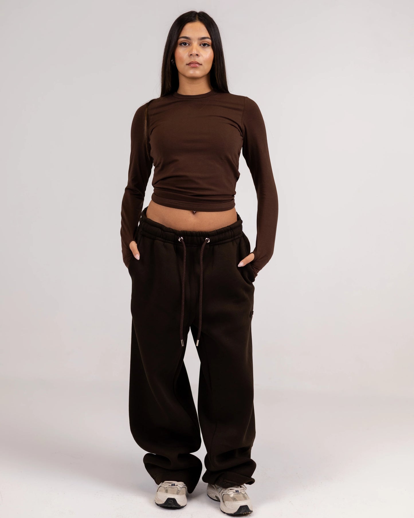 Grand-mere brown sweatpants