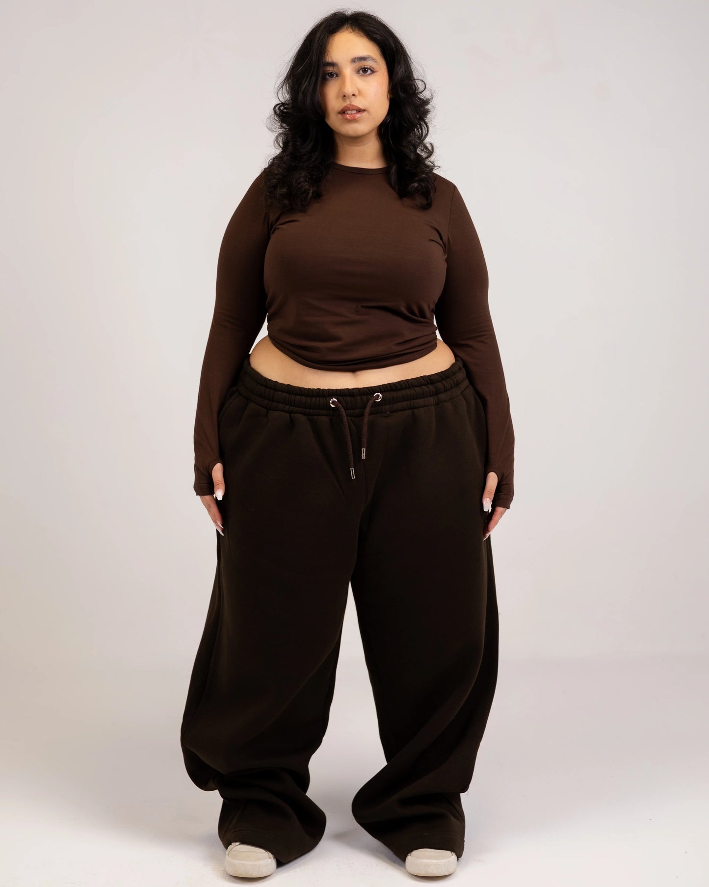 Grand-mere brown sweatpants