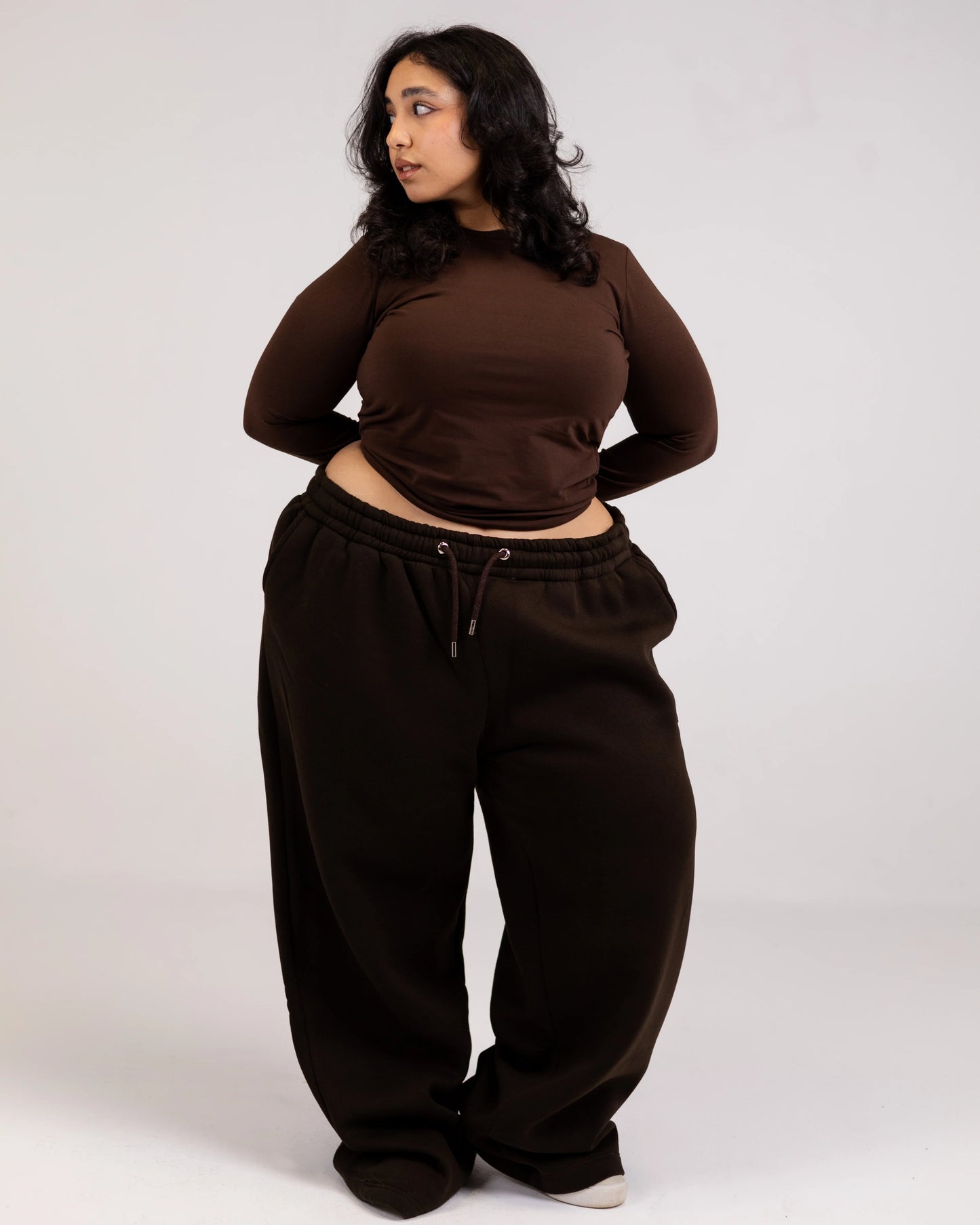 Grand-mere brown sweatpants
