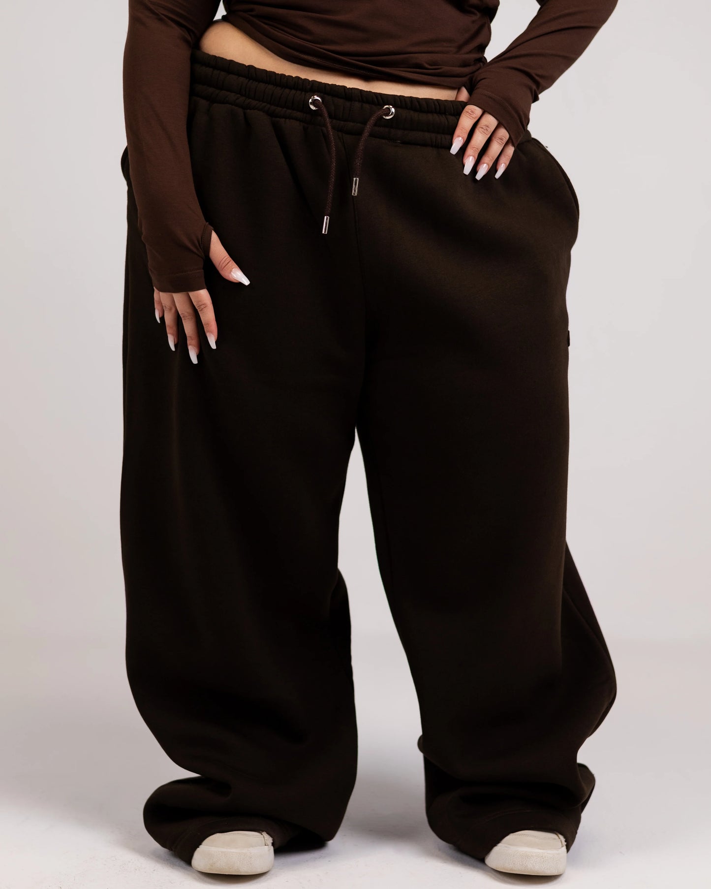 Grand-mere brown sweatpants